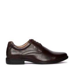 Bata Men's OPTIMUS Brown Derby Shoes-image-7