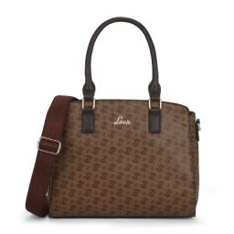 Lavie Coffee Printed Medium Handbag-41