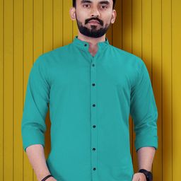 VeBNoR Men Solid Standard Fit Casual Shirt-image-52