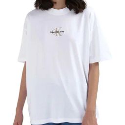 CALVIN KLEIN Bright White Cotton T-Shirt-picture-43