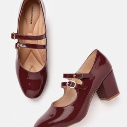 Van Heusen Block Heeled Mary Janes-31