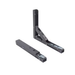 Ebco TBM-225 225 mm Brown Mini Table Bracket (Set of 2)-19