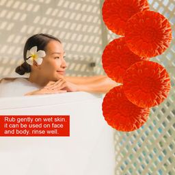 GROOVY Set Of 5 Deep Cleansing Vitamin C Bathing Soap - 100 g Each image 3