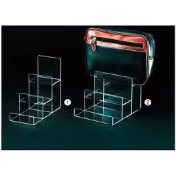 AS ONE 3-Tier Bag Stand Material Acrylic, Size W15 × D19.2 × H18 cm, 61-7222-22-image-12