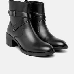 Allen Solly Women Mid-Top Block Heeled Regular Boots-image-22