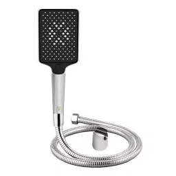 RN 90 mm (3.54 inch) ABS Silver Wall Mount Hand Shower Set with 1.5 m Hose, RNHSBS6962-image-90