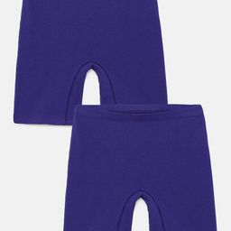 mackly Girls Pack of 2 Skinny Fit Shorts-image-92