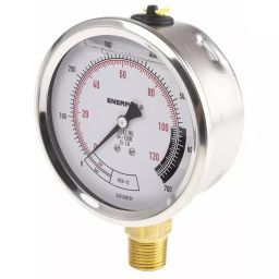Enerpac Analogue Pressure Gauge 700 bar Bottom Entry 100 mm Outside Diameter, GF120B-image-81