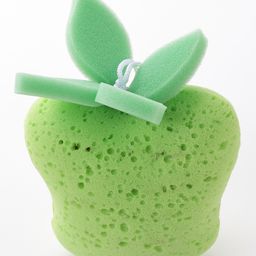 Apple Shaped Bath Sponge - Green-12