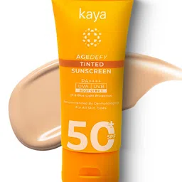 Kaya AgeDefy SPF 50 Tinted Sunscreen with Vitamin E - 50 g-19