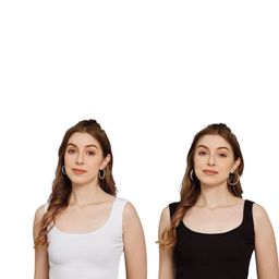 PINOVO Black Cotton Tops-picture-47