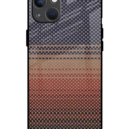QRIOH Abstract Printed iPhone 13 Mini Back Case Mobile Accessories-image-87