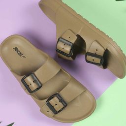 Proline Women Open Toe Flats-37