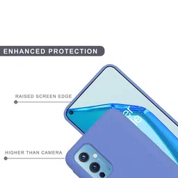 SPRIG Solid Printed OnePlus 9R Back Case Mobile Accessories image 3