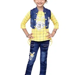 VALUE CREATION Girls Printed Top with Trousers-image-75