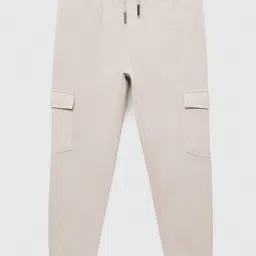 Mango Kids Boys Cotton Cargo Style Joggers-image-78