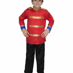 Kaku Fancy dresses Kids Freedom Fighter Mangal Pandey Costume Coat With Trouser & Cap-image-29
