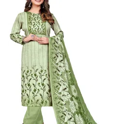 DRAVINAM Trends Floral Printed Unstitched Dress Material-image-77
