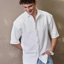 Campus Sutra Men Comfort Opaque Casual Shirt-picture-0