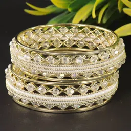 NMII Set Of 2 Stone-Studded Bangles-8