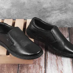 Metro Men Leather Formal Slip-Ons-image-96