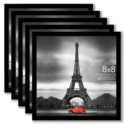 ArtzFolio Black 5 to 7 Pieces Wood Wall Photo Frames-image-47