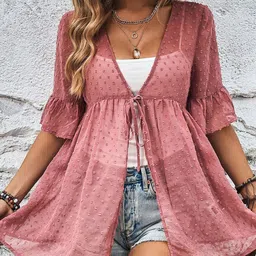 StyleCast x Revolte Women Shrug-18