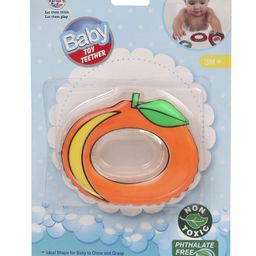 Ratnas Fruit Shape Water Filled Teether - Peach4-image-46