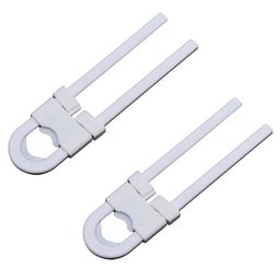 Syga Sliding U Shape Child Lock For Cabinet & Door Handles - Pack of 2-image-25
