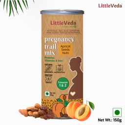 LittleVeda Apricot, Seeds & Nuts Pregnancy Trail Mix - 150 grams-image-25