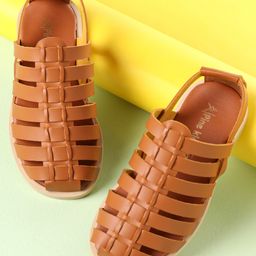 Pine Kids Ethnic Sandals - Brown-image-8