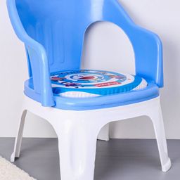 Babyhug Multipurpose Strong & Durable Chair With Handle- Blue-image-7