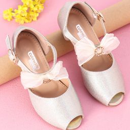 Cute Walk by BabyhugPeeptoes Sandals - Silver-image-54