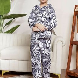 Stuffie Land Girls Printed Shirt With Trousers Clothing Set-image-57