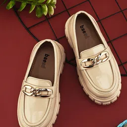 BAESD Unisex Kids Patent Leather Boat Shoes-24