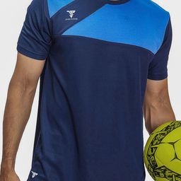 Jack Paris Men Colourblocked Round Neck Casual T-shirt-image-11