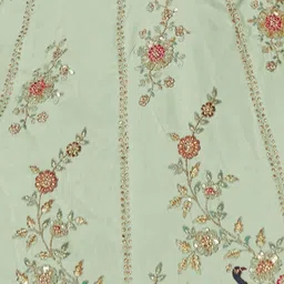 ODETTE Semi-Stitched Lehenga & Unstitched Blouse With Dupatta image 5