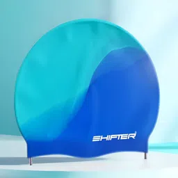 SHIFTER Colorblocked Silicone Swimming Cap-picture-39