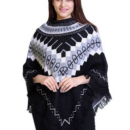 DISCOVERYLINE Women Printed Poncho-image-91