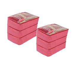 BB BACKBENCHERS Pink Set of 6 Regular Multi-Utility Organisers-image-72