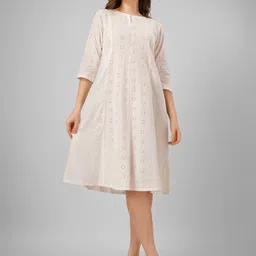 SUNFAIRY Fit & Flare Dress-image-8