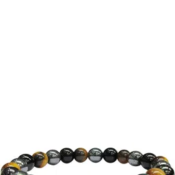 Divine souvenirs Unisex Artificial Beaded Elasticated Bracelet-38