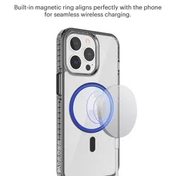 DailyObjects Stride 2.0 Clear MagSafe iPhone 13 Pro Back Case image 2