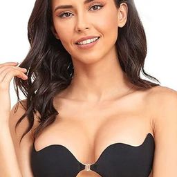TrendVerse Half Coverage Adhesive Strapless Push-Up Bra-19