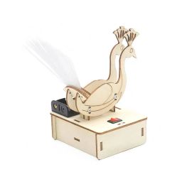 DIY Peacock STEM Kit Spread His Tail Peacock DIY Puzzle Pack STEM Toy Science Education Set With Robotic Project Perfect For School Project - RS6437DIY Peacock STEM Kit Spread His Tail Peacock DIY Puzzle Pack STEM Toy Science Education Set With Robotic Project Perfect For School Project - RS6437 image 2