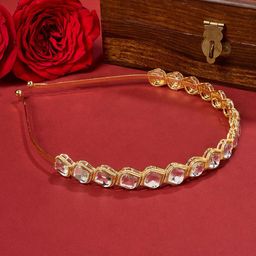 TEEJH Women Beaded Hairband-image-46