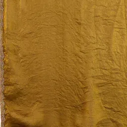 VRAGI Solid Embroidered Pure Chiffon Saree image 4