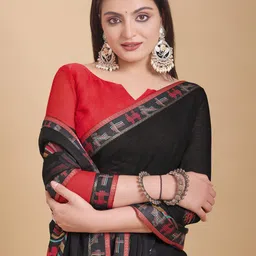 Anouk Rustic Poly Chiffon Bagh Saree image 4