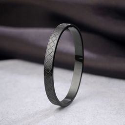 Yellow Chimes Men Kada Bracelet-image-12