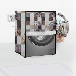 Stylista Waterproof and Dustproof PVC Washing Machine Cover-image-88